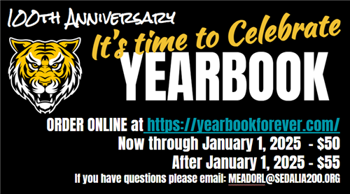 Archives Yearbook Sales Notice